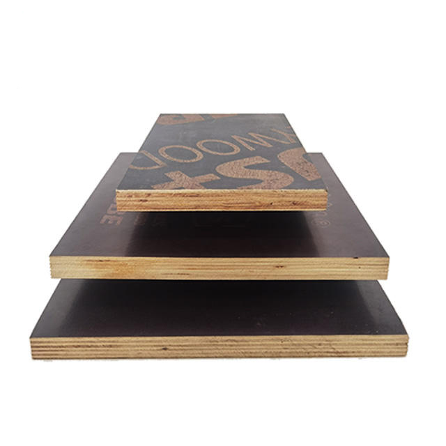 Black Brown Laminated Plywood in the Construction Industry